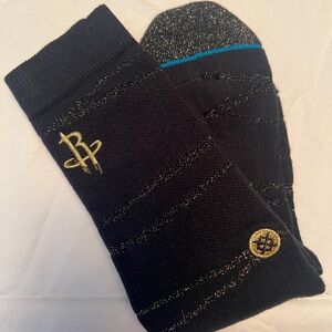 Houston Rockets Stance NBA Team Black and Gold Men's Socks 9-12..